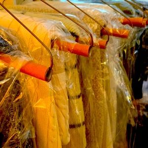 Faux fur teddy bear jacket. Missing a button as shown above. Easy to repair.